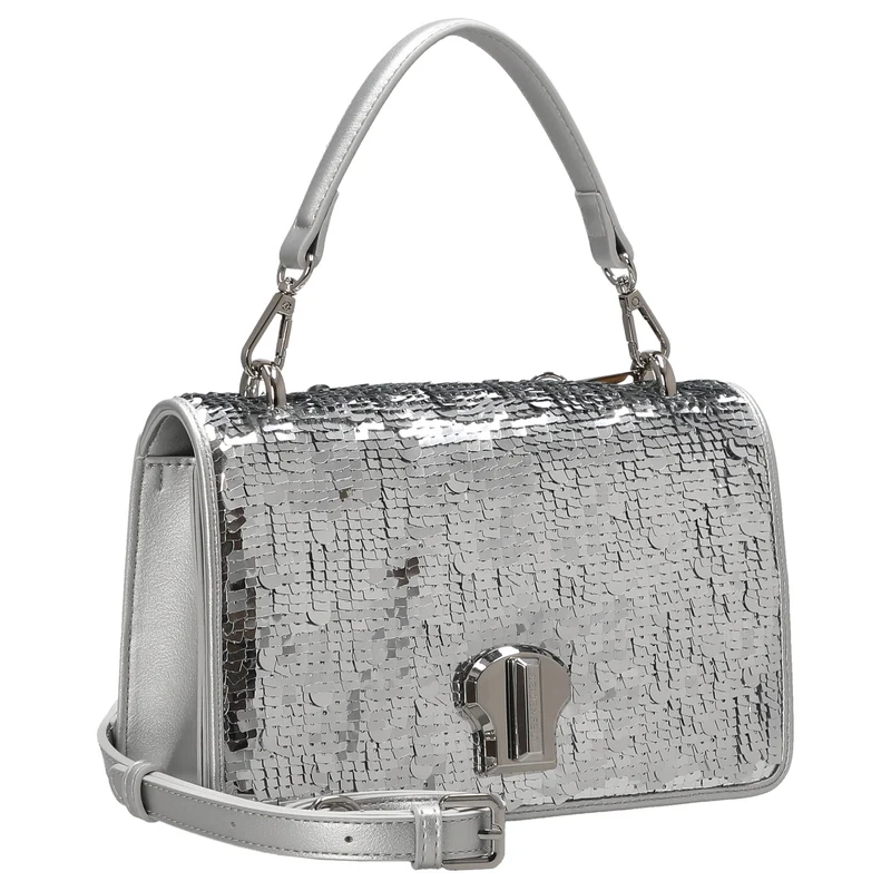 Seidenfelt Seljord - Henkeltasche 23.5 cm (silver)