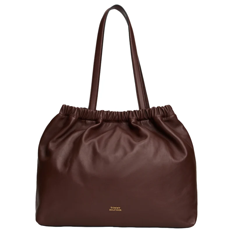 Tommy Hilfiger Soft Leather - Shopper 40 cm (rich walnut)