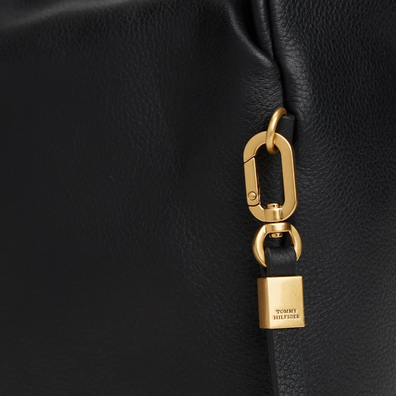 Tommy Hilfiger City Leather - Schultertasche 29 cm (black)
