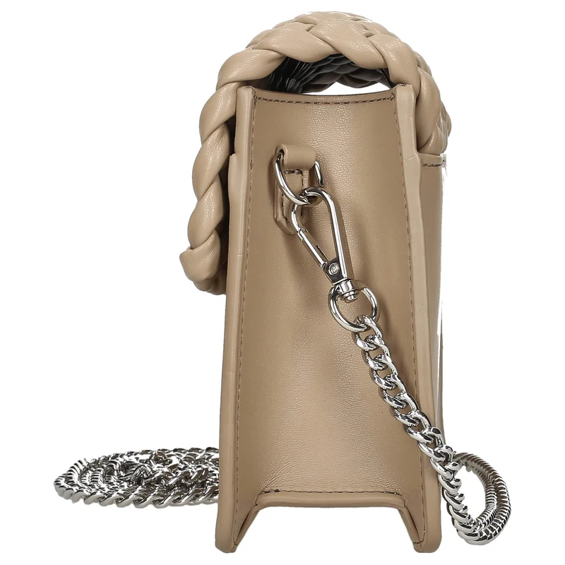 Seidenfelt Woven Roros - Umhängetasche 21 cm (powder taupe)