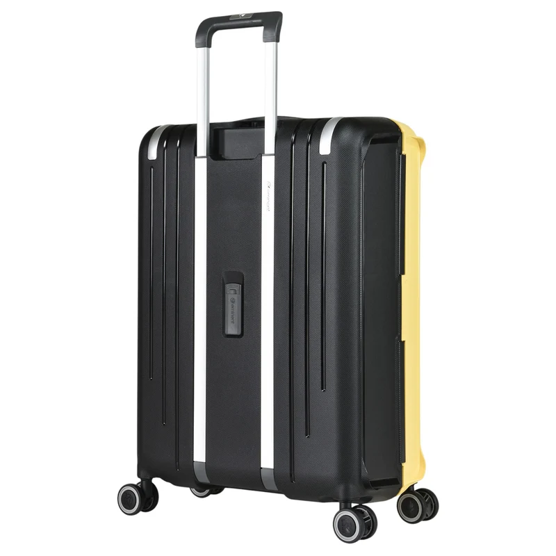 Eminent VERTICA - 4-Rollen-Trolley 68 cm (schwarz/gelb)