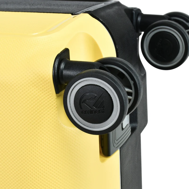 Eminent VERTICA - 4-Rollen-Trolley 68 cm (schwarz/gelb)