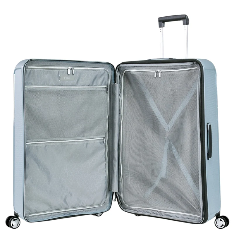 Eminent AEGIS - 4-Rollen-Trolley 78 cm erw. (light blue)