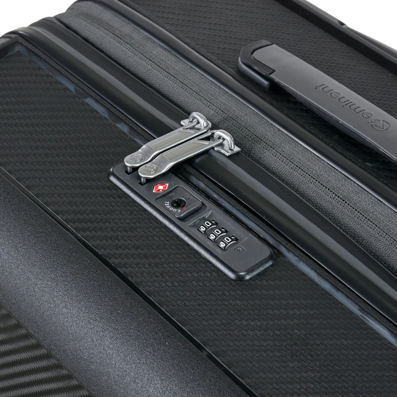 Eminent AEGIS - 4-Rollen-Trolley 78 cm erw. (midnight black)