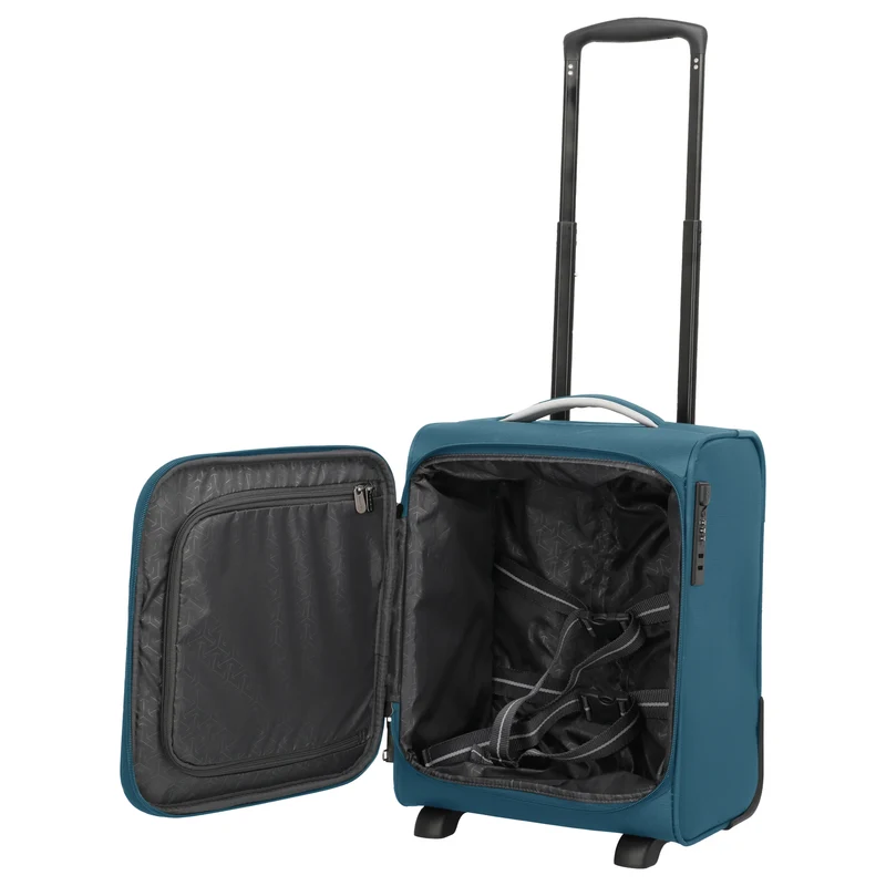 Travelite Jetpack Wings - 2-Rollen-Trolley S 40 cm (petrol)