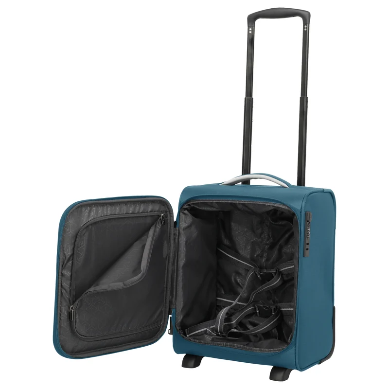 Travelite Jetpack Wings - 2-Rollen-Trolley S 40 cm (petrol)