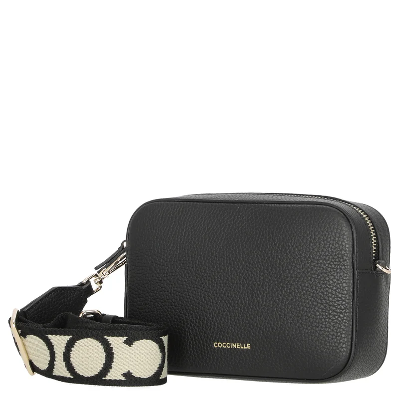 Coccinelle Tebe - Umhängetasche 19 cm (black)