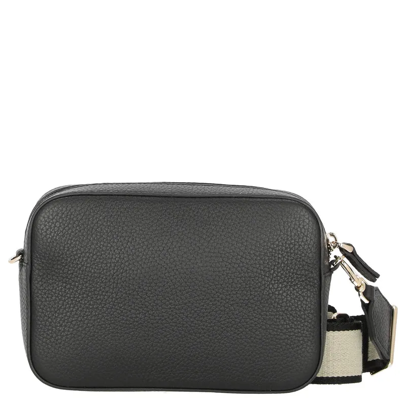 Coccinelle Tebe - Umhängetasche 19 cm (black)