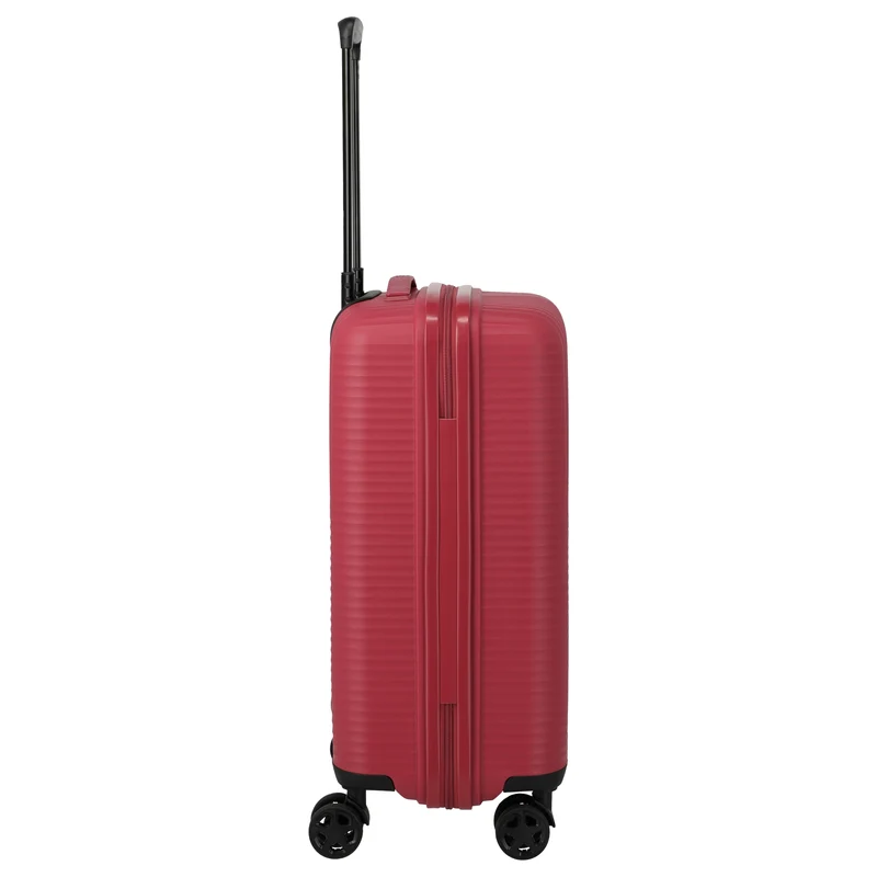 Travelite Air Stripe - 4-Rollen-Kabinentrolley Slim 55 cm (red)