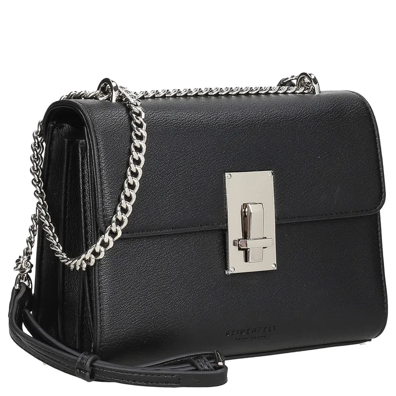 Seidenfelt Linsell Crossbody - Schultertasche 20 cm (black)