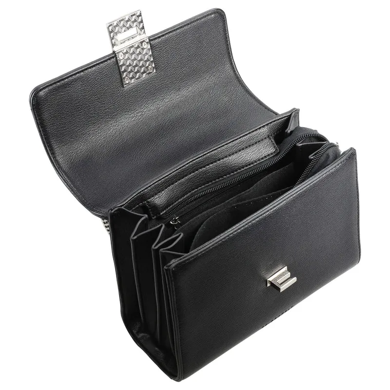 Seidenfelt Linsell Crossbody - Schultertasche 20 cm (black)