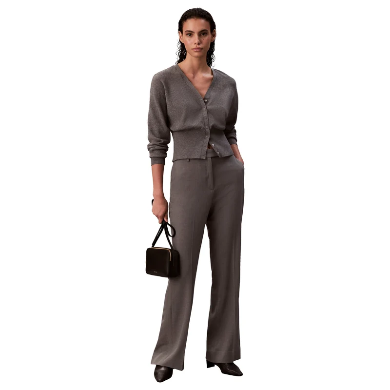 Calvin Klein Foil Logo Elongated - Umhängetasche 21 cm (black/toasted coconut)