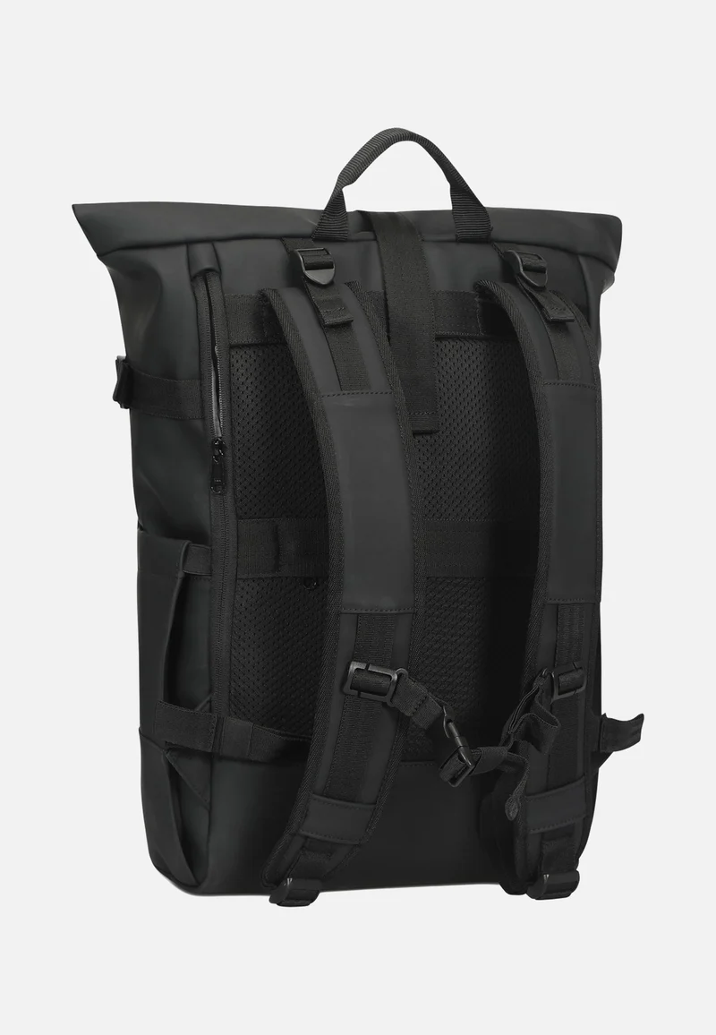 Harvey Large Black - Rolltop Rucksack