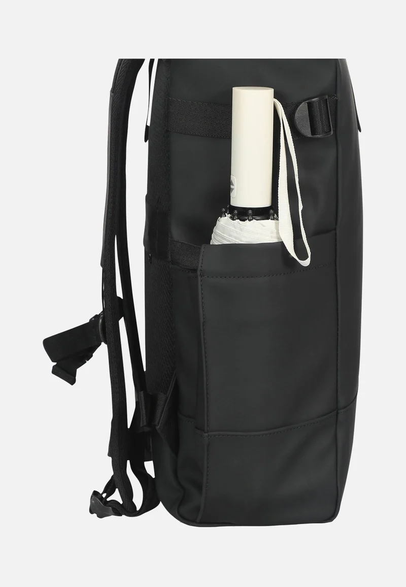Harvey Large Black - Rolltop Rucksack