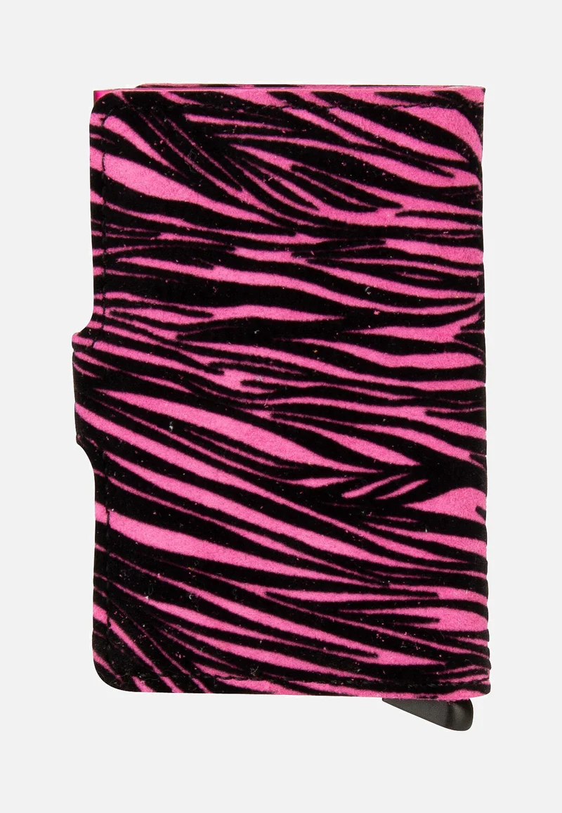 Miniwallet Zebra Fuchsia - Portemonnaie