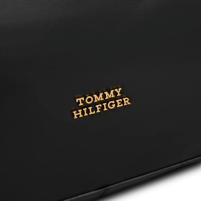 Tommy Hilfiger Soft Leather - Shopper 40 cm (black)