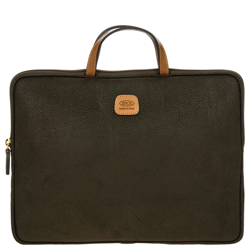 Brics Life - Laptoptasche 35 cm (olive)