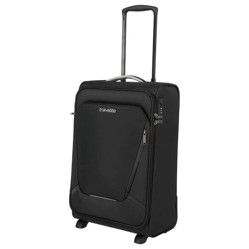 Travelite Jetpack Slim - 2-Rollen-Trolley S 55 cm (schwarz)