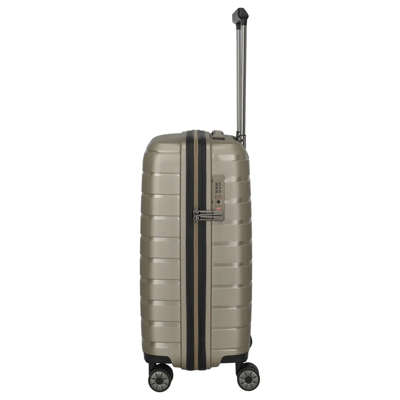 Travelite Air Base Slim - 4-Rollen-Kabinentrolley S 55 cm (champagne)