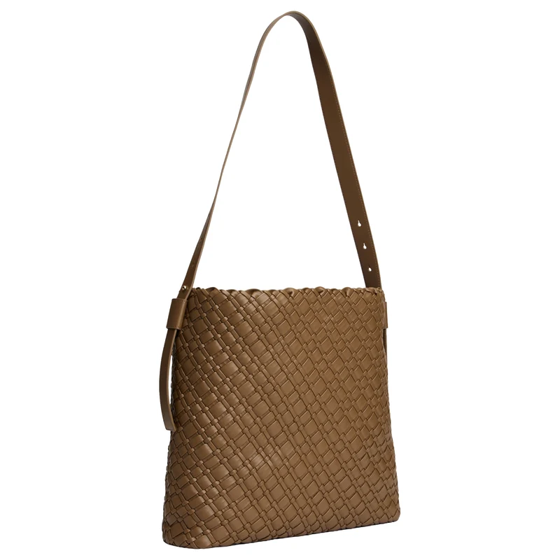 Tommy Hilfiger Braided - Schultertasche 36 cm (nordic taupe)