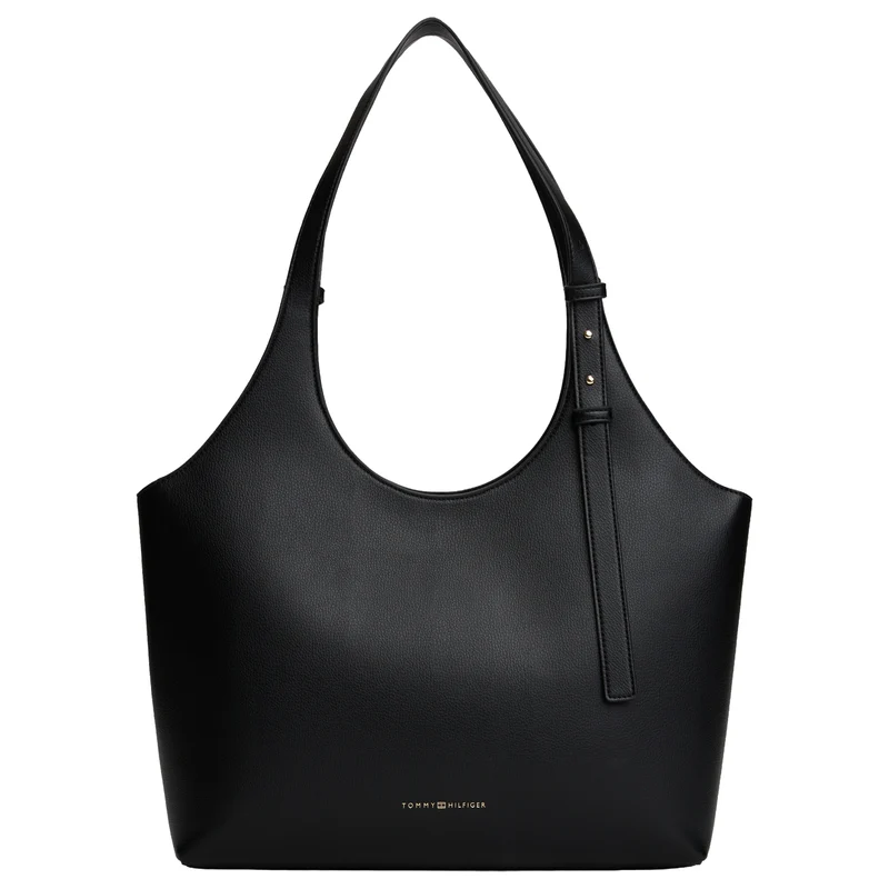 Tommy Hilfiger Logo - Shopper 44 cm (black)