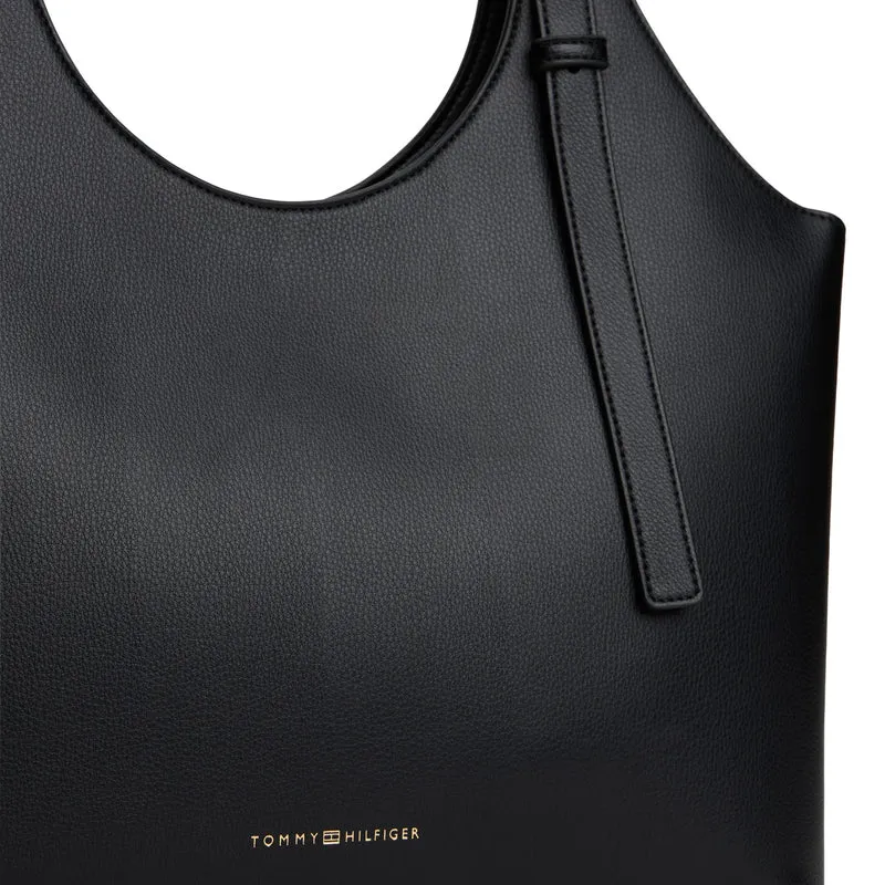 Tommy Hilfiger Logo - Shopper 44 cm (black)