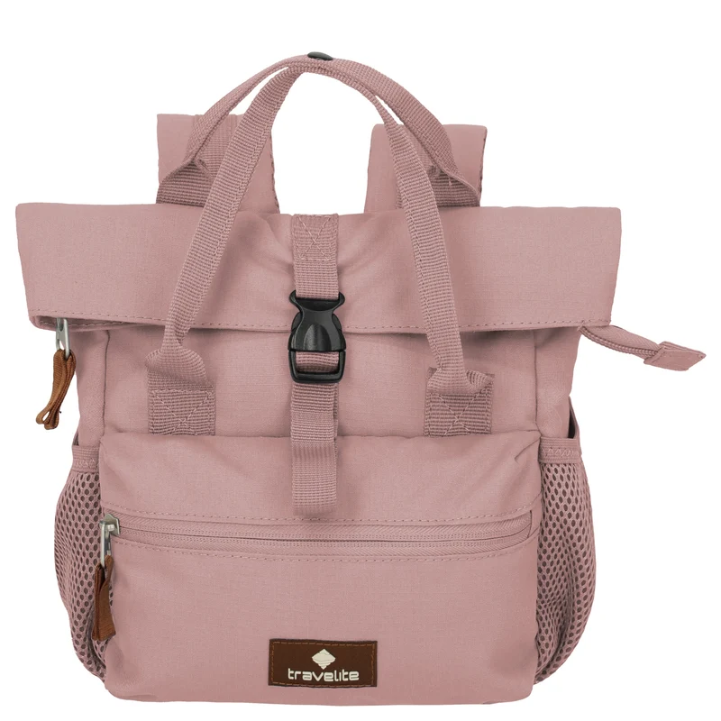 Travelite Basics Rollup - Rucksack 27 cm (smoky rose)