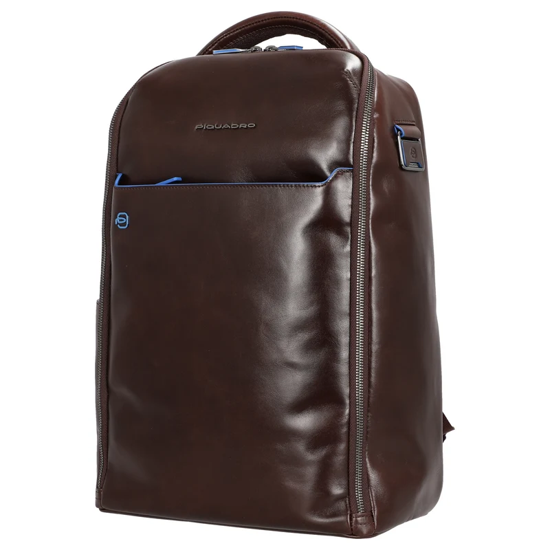 Piquadro Blue Square - Rucksack 14" 38 cm (mahogany)