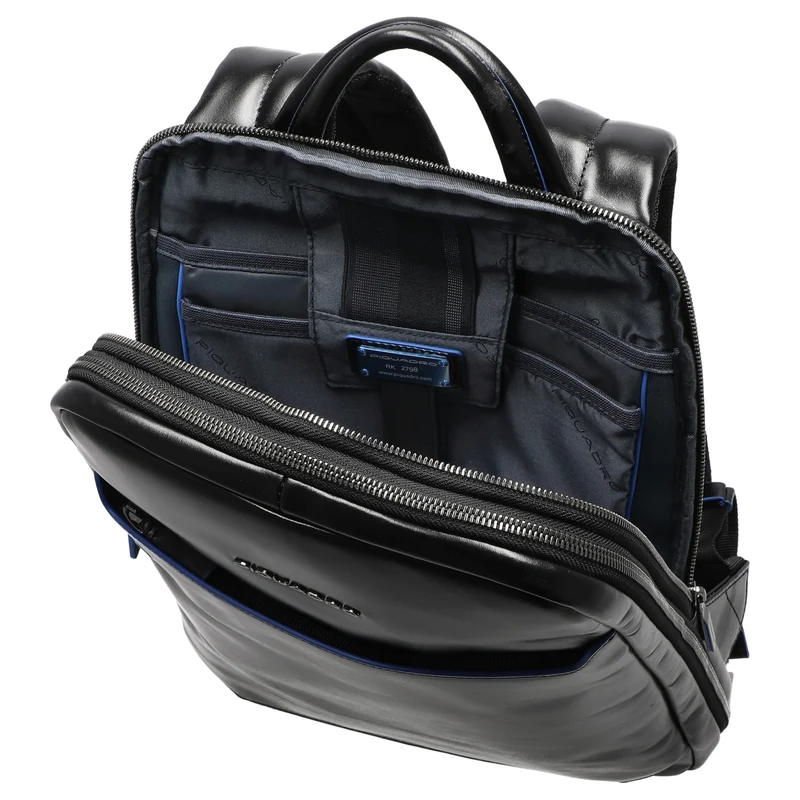 Piquadro Blue Square - Rucksack 14" 37 cm (black)
