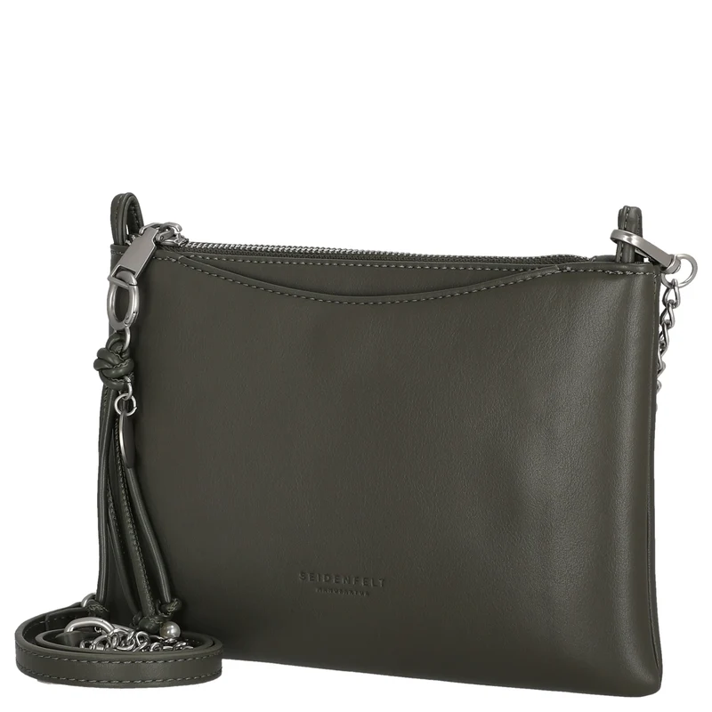Seidenfelt Sandve - Umhängetasche 24 cm (khaki)