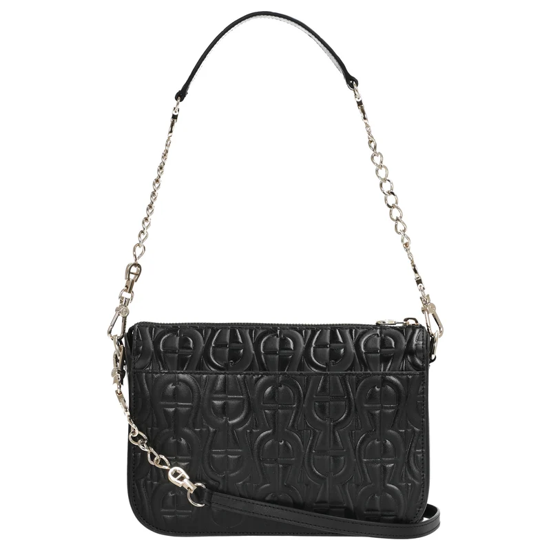 Aigner Pria - Schultertasche 21 cm XS (black)