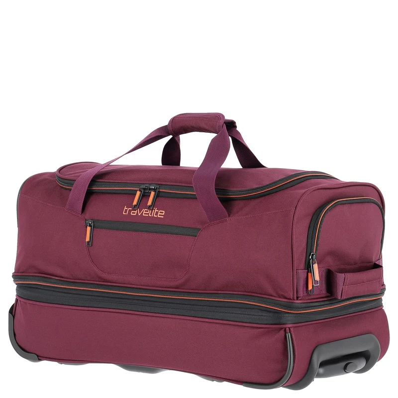 Travelite Basics - Rollenreisetasche 51/64L 55 cm erw. (bordeaux)