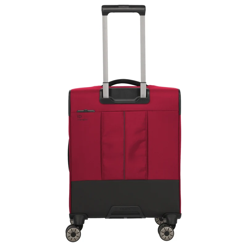 Travelite Crosslite - 4-Rollen-Kabinentrolley S 55 cm (red)