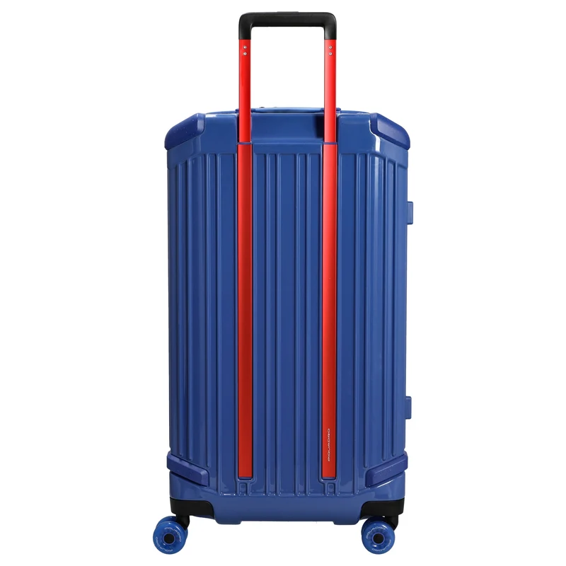 Piquadro Pop - 4-Rollen-Trolley 73 cm (blue)