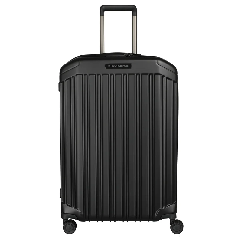 Piquadro PQ-Light - 4-Rollen-Trolley 69 cm erw. (matt black)
