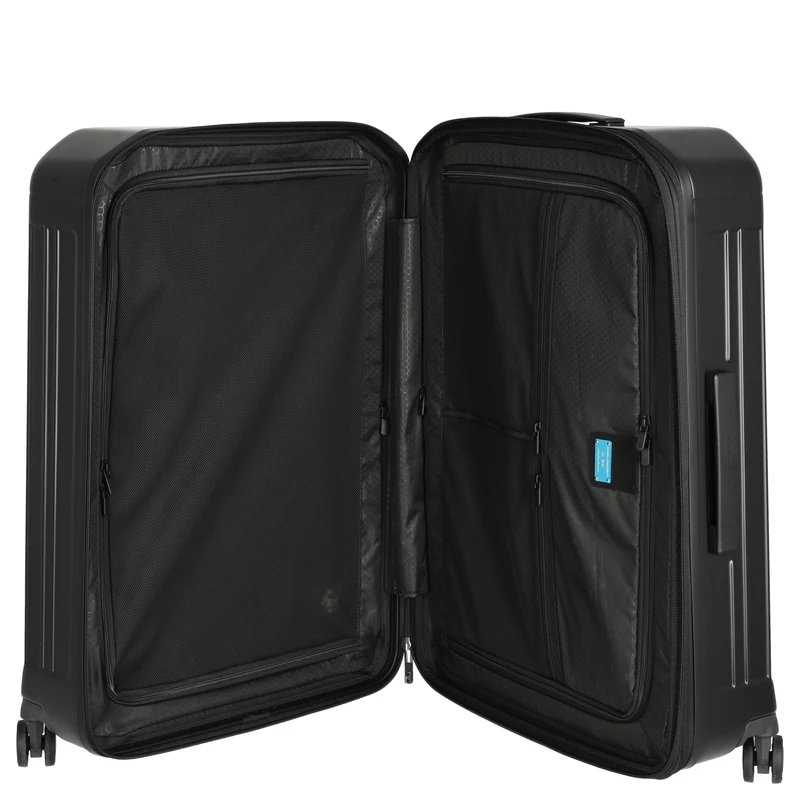 Piquadro PQ-Light - 4-Rollen-Trolley 69 cm erw. (matt black)