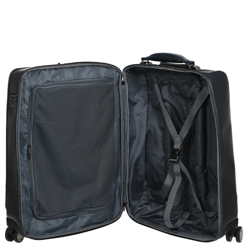 Piquadro Blue Square 45 - 4-Rollen-Kabinentrolley 15.6" S 55 cm (blue)