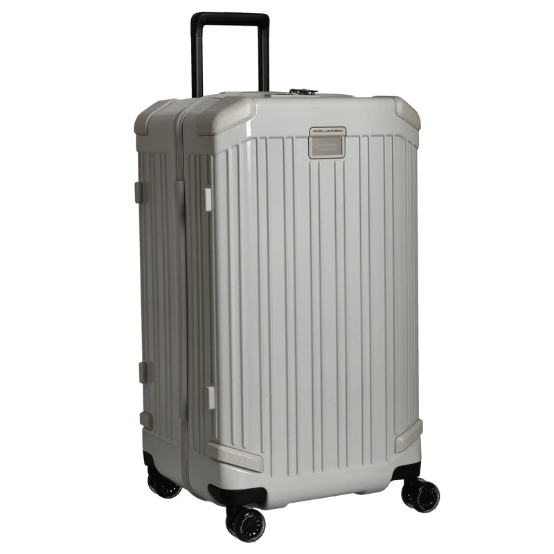 Piquadro Pop - 4-Rollen-Trolley 73 cm (white)
