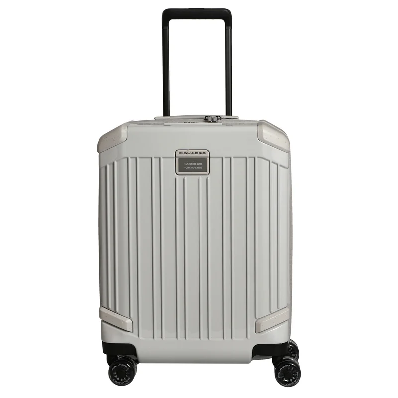 Piquadro Pop - 4-Rollen-Kabinentrolley 55 cm (white)