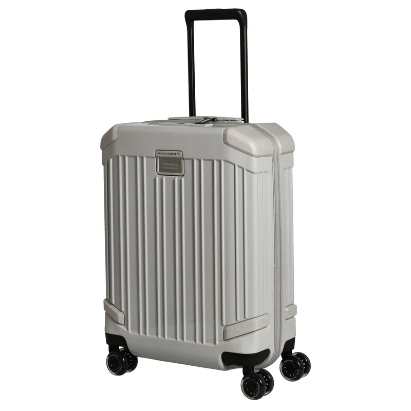 Piquadro Pop - 4-Rollen-Kabinentrolley 55 cm (white)
