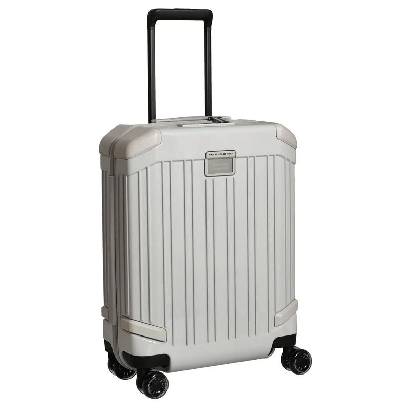 Piquadro Pop - 4-Rollen-Kabinentrolley 55 cm (white)