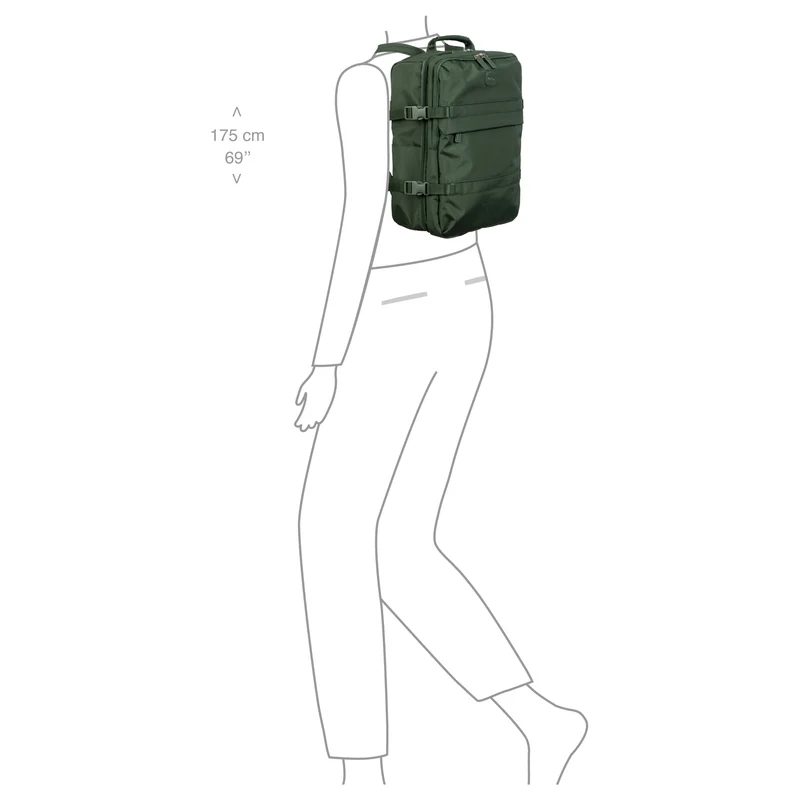 Brics Positano - Rucksack 42 cm (emerald green)