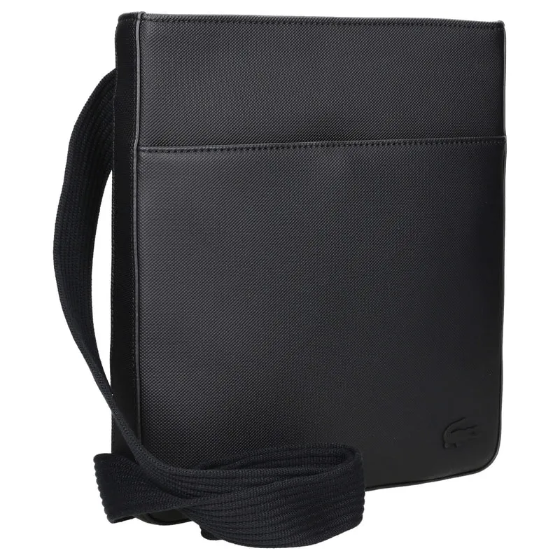 Lacoste Men's Classic - Umhängetasche 28 cm (black)