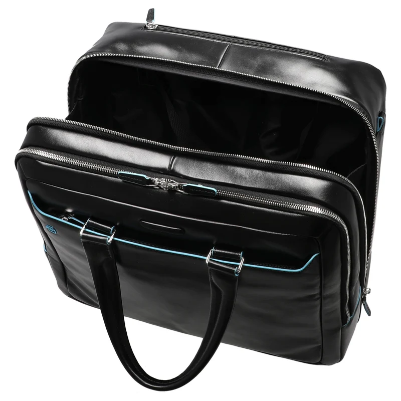 Piquadro Blue Square - 2-Rollen-Businesstrolley 42 cm (black)