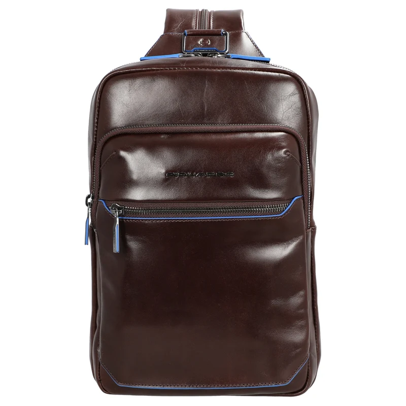 Piquadro Blue Square - Umhängetasche 30.5 cm (mahogany)