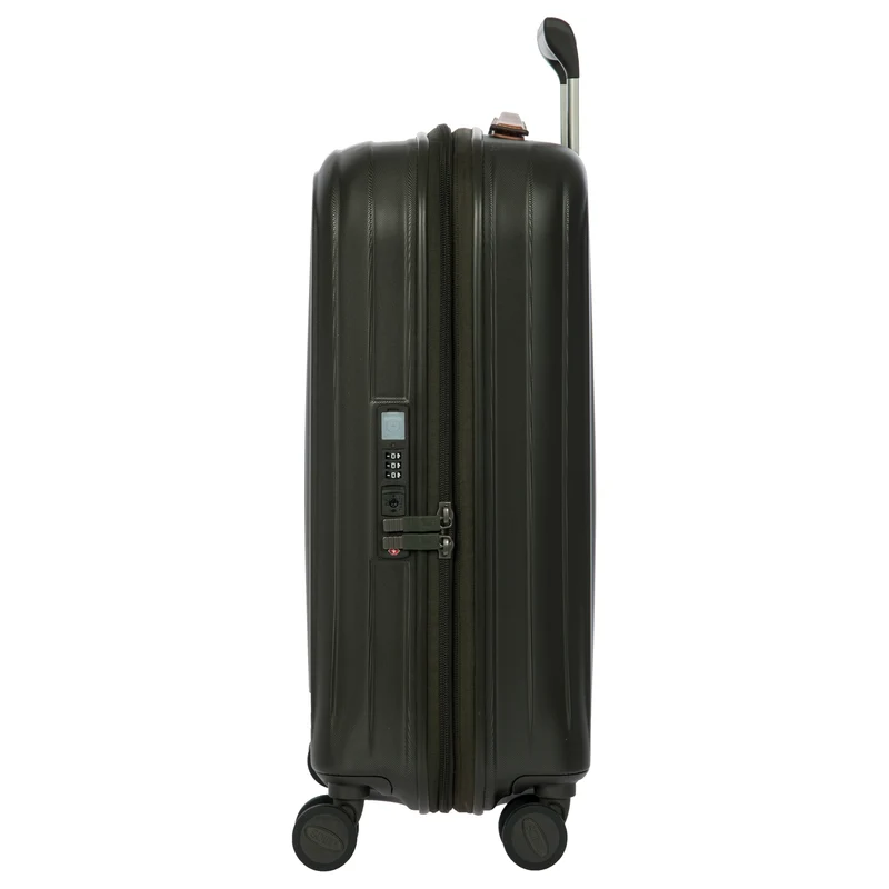 Brics Taormina - 4-Rollen-Kabinentrolley S 55 cm erw. USB (olive)