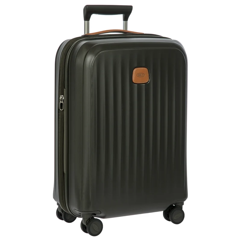 Brics Taormina - 4-Rollen-Kabinentrolley S 55 cm erw. USB (olive)