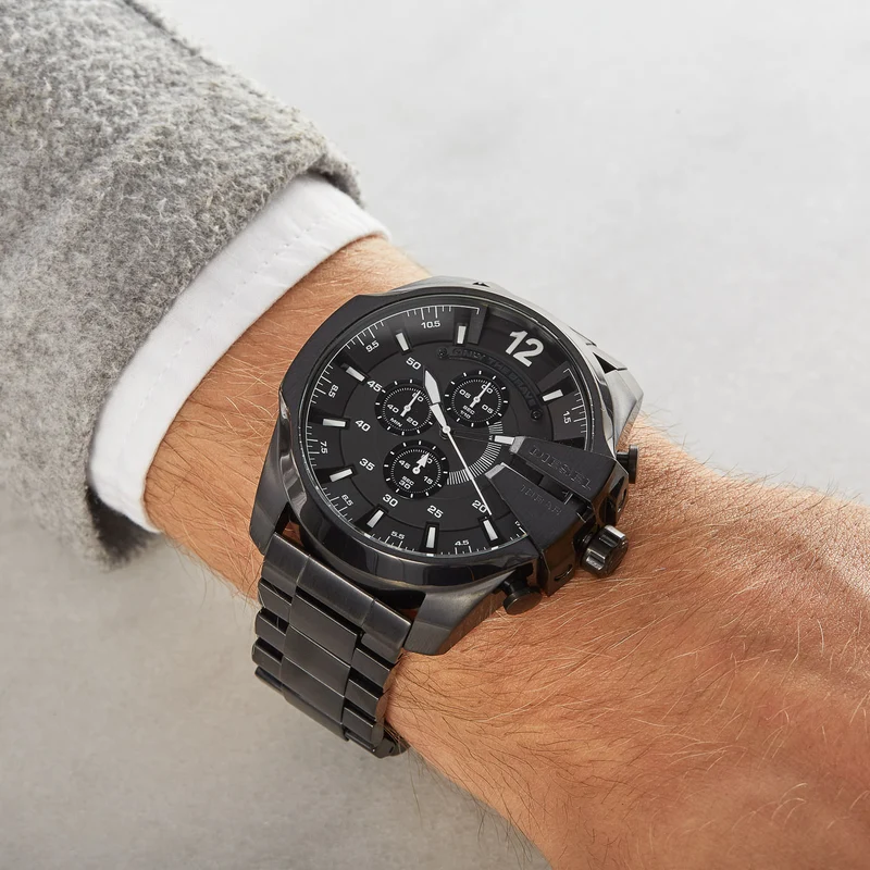 Diesel Mega Chief herren Uhr Schwarz DZ4283