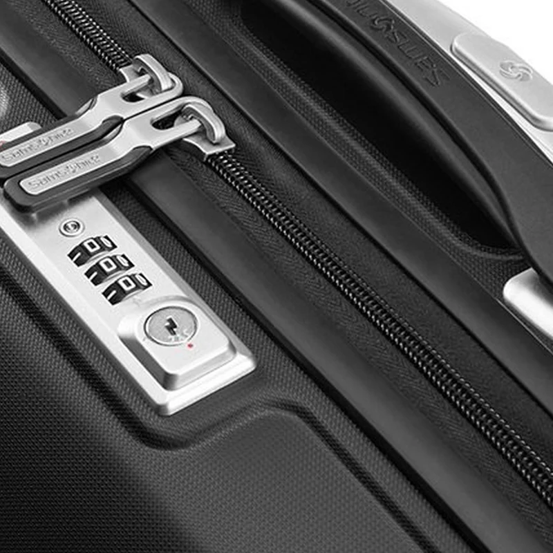 Samsonite Flux 4-Rollen-Kabinentrolley 55 cm erw. (black)