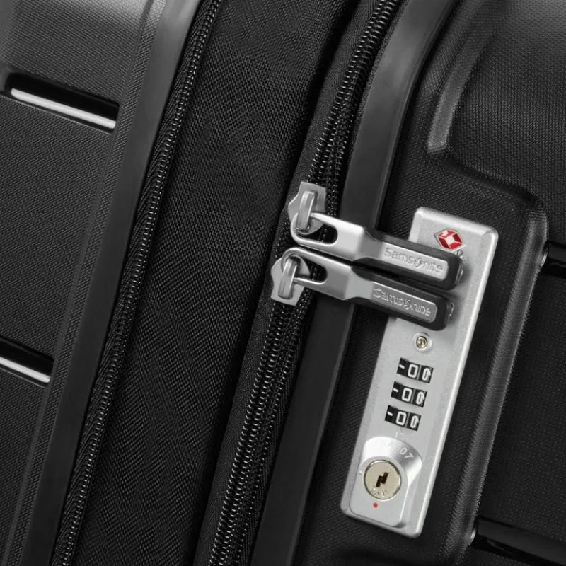 Samsonite Flux 4-Rollen-Trolley M 68 cm erw. (black)